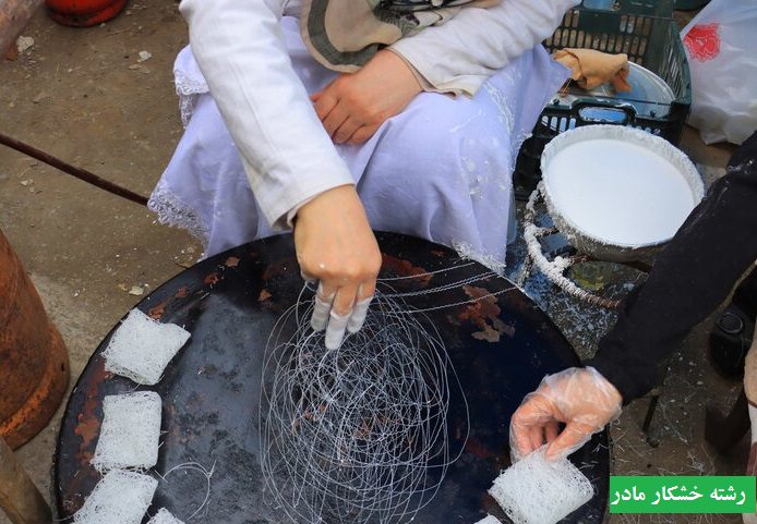تاریخچه رشته خشکار | رشته ریزی با دست 