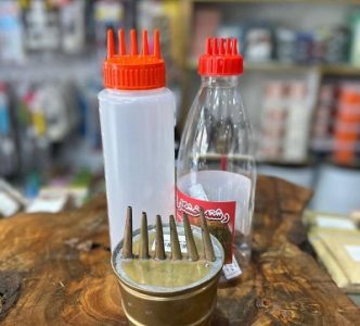 ابزارهای لازم برای درست کردن رشته خشکار | ساخت قیف رشته خشکار
